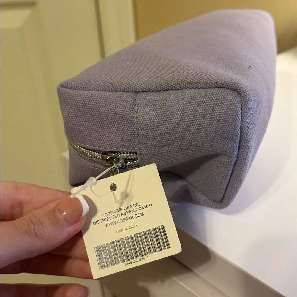 NEW Purple Cos Bar Zip Bag